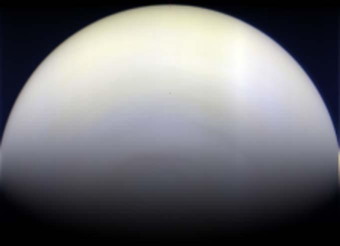True colors image of Venus