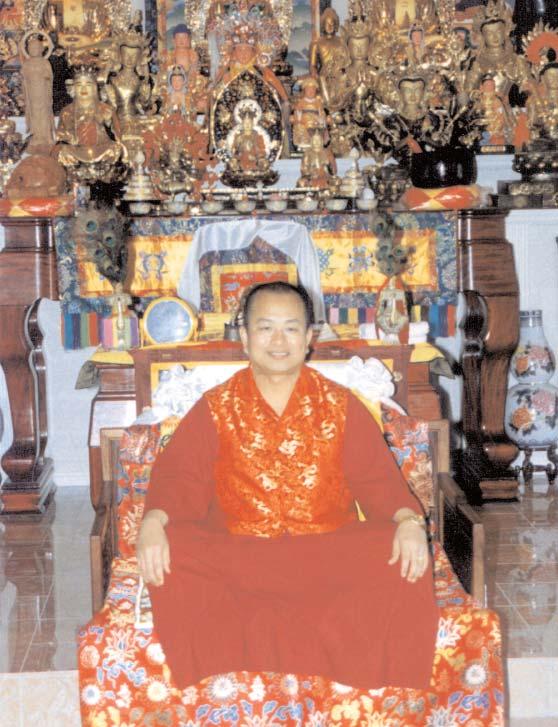 If you wish to take refuge in Living Buddha Sheng- Yen Lu you can contact him through : True Buddha Foundation, 17102 NE 40th Ct. Redmond, WA 