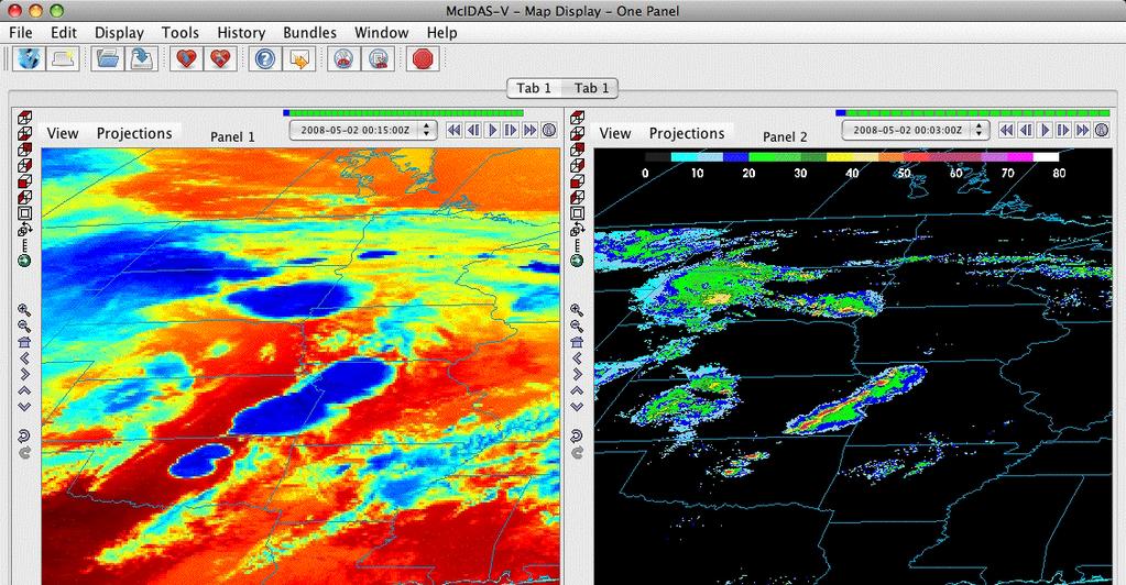 GOES-12 with Radar Reflectivity, Lightning, and Aviation Turbulence UW-CIMSS (in collaboration with NCAR RAL and UAH) is studying