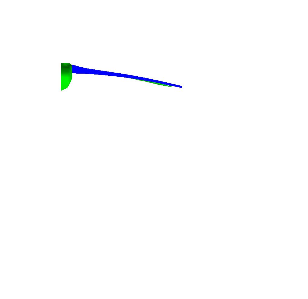 (Green) / Redesigned (Blue).