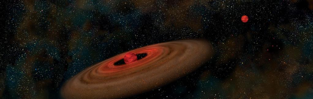 Planet-like Companion to a Brown Dwarf A planet-like object circling a brown dwarf has been discovered that seems to contradict the latest theories on planet formation.