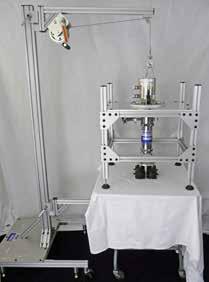 These ultra low vibration systems are available with a four post stand and/or a mobile stand with adjustable cryostat support and hoist arms (see below).