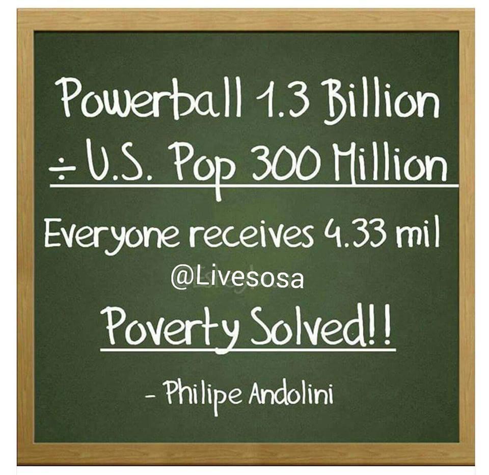 Powerball Math People often