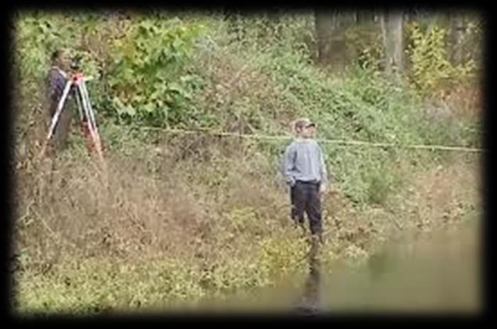 Example: Surveying the River A surveyor wants to measure the distance across a river.