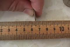 Measuring Length The width of your finger is