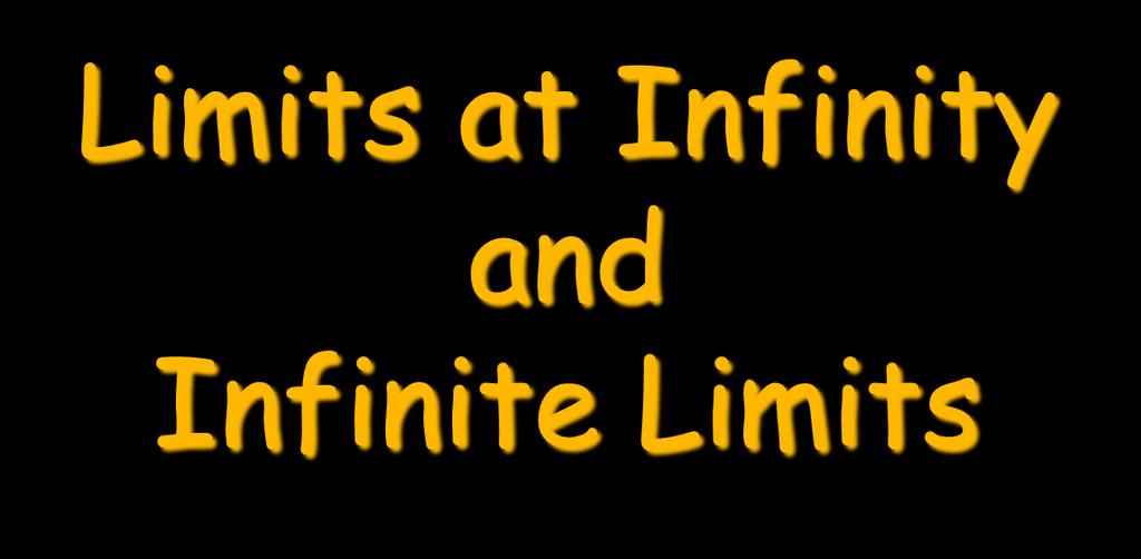 Limits at