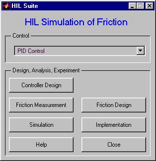 4 Graphical User Interface The use of the hardware described in the previous chapters together with the realization of the simulation and the application of friction in software makes it possible to