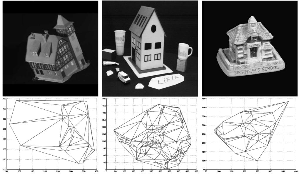 WILSON ET AL: PATTERN VECTORS FROM ALGEBRAIC GRAPH THEORY 9 Fig 3 Classification error-rates we show examples of the raw image data and the associated graphs for the three toy houses which we refer