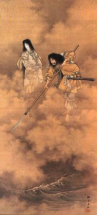 Origin Myth of Shinto Shinto! The Kami and Shinto Mythology There are many myths in Shinto, but the most important one is that of the creation of Japan and the imperial family.