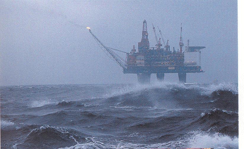 Drilling in the North Sea Rocks and Fossils,