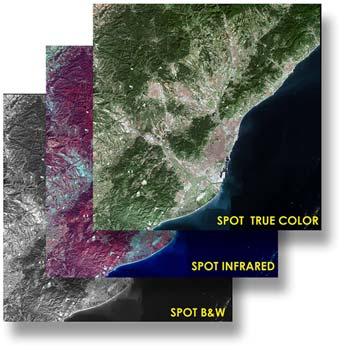 OUR CASE STUDY Metropolitan Area of Barcelona. 1. Data Participation in the Spot 5 Application and Validation Programme provided us with access to a range of SPOT satellite images.