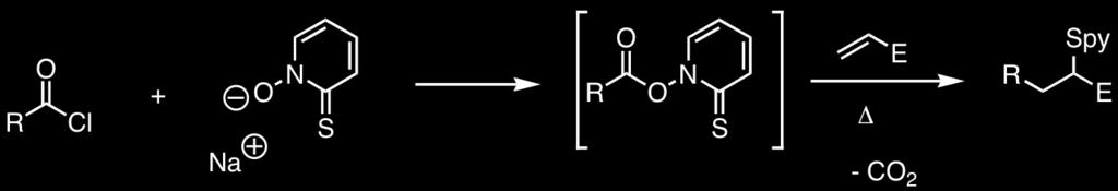 Accordingly, the stereochemistry of reaction at a radical center is controlled by the relative rates of the competing reactions: As with alkyl radicals, the stereochemical outcome of a reaction of a