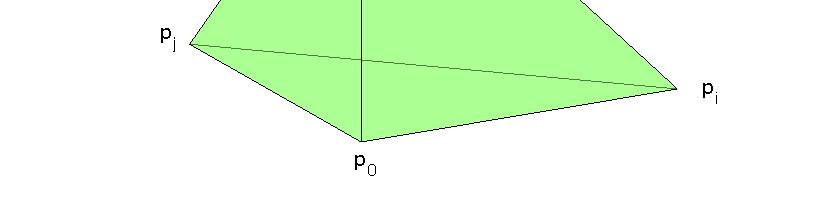 evaluated on the struts {p 0, p i }, {p 0, p j }, and {p 0, p k }, denoted e (i), e (j), and e (k), respectively, provide a spatial basis 4 for the three-volume spanned by s 3 (in Figure 4-3, there