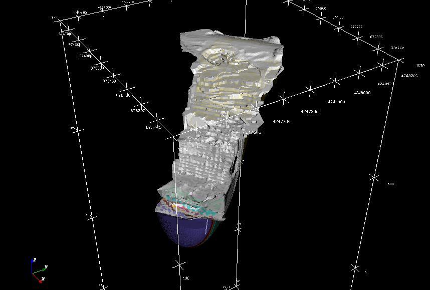 3D GEOLOGICAL MODELLING Geophysical techniques described above and data collection with traditional methods of geology allows us to obtain the closest-to-reality