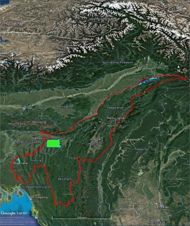 Assam-Arakan Fold-belt Basin AA-ONHP-2017/2 AA-ONHP-2017/3 AA-ONHP-2017/6