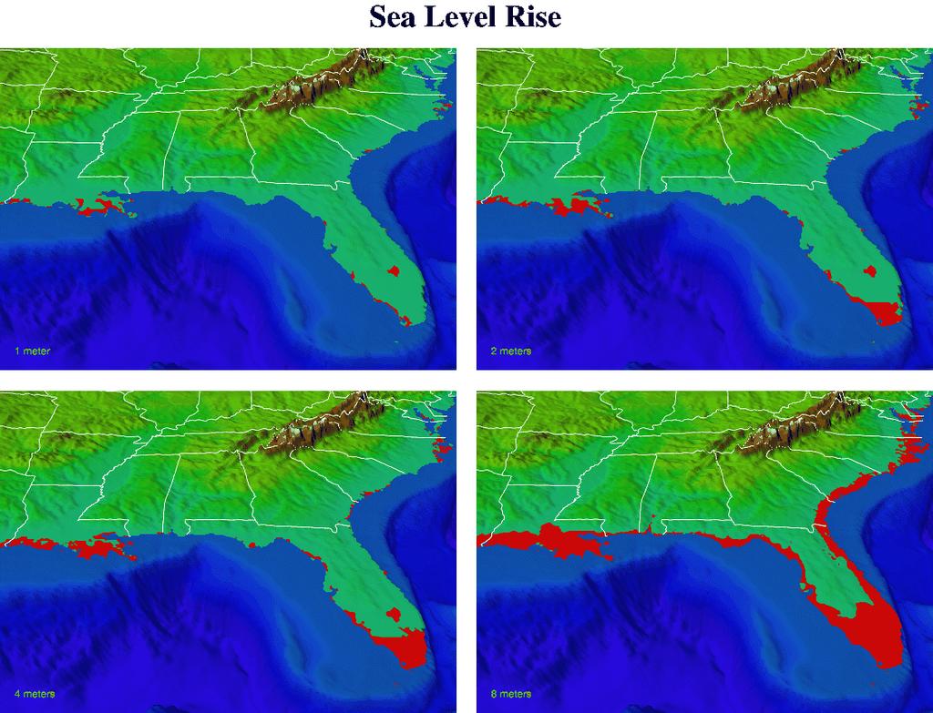 US Coast And Sea Level Rise 1