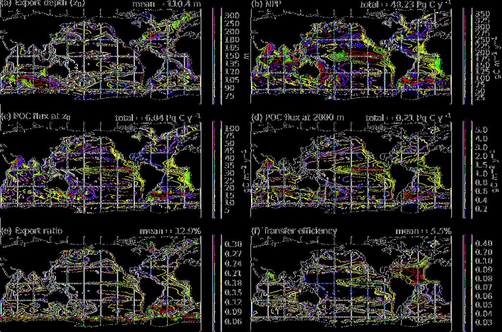 I. Lima et al.: Dynamics of particulate organic carbon flux in a global ocean model 1185 Fig. 4.