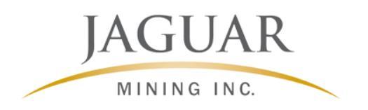 NEWS RELEASE February 26, 2018 FOR IMMEDIATE RELEASE TSX: JAG Jaguar Mining Reports Exploration Success at Turmalina and Pilar; Drilling Continues To Intersect Significant Mineralization, Confirms