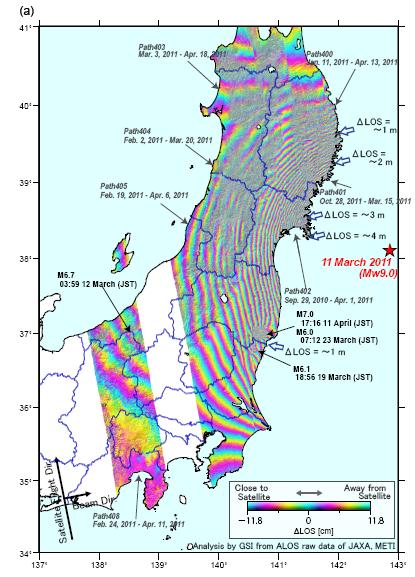 The Crustal Deformation and Fault Model of the 2011 off the Pacific Coast of Tohoku Earthquake 27 Fig. 11.