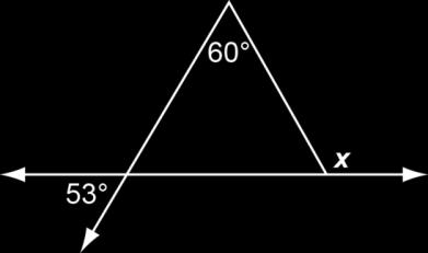 5 Use informal arguments to establish facts about the angle sum and exterior angle of triangles, about the angle created when parallel lines are cut by
