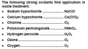 Common Oxidation Agents