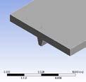 Figure (): Rectangular Plate with Different Shape s. (1000 mm length for all) The stiffeners are lied on the related plates such that length of the stiffeners is parallel to the length of the plates.