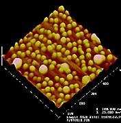 Quantum Dots via Gas-Phase Deposition: Semiconductor nano-particles Grown on a substrate e.g.