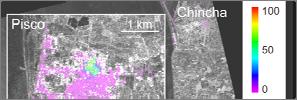 urban areas using optical/sar images Detection of slope failures