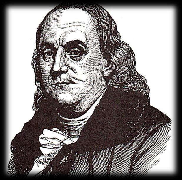 Benjamin Franklin (1706-1790) Published the 1 st map of the