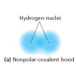 Nonpolar-covalent H-H bond has 0% ionic character Nonpolar-covalent bond!