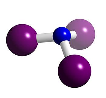Ammonia is also highly polar because the dipoles of