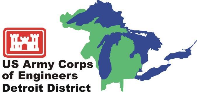 Great Lakes Update Volume 193: 2015 January through June Summary The U.S. Army Corps of Engineers (USACE) monitors the water levels of each of the Great Lakes.