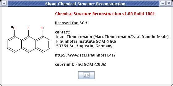 CSR Software Demo available CSR can extract chemical depictions from various image sources and convert them into SD-files, which can be further used in nearly all chemical software; it allows for the