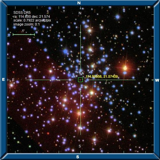 As a consequence, this star cluster does not provide any reliable information about the minimal age of the Universe. 3.