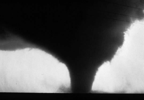 Tornadoes are serious local hazards because of their low air pressure and high winds. Each year tornadoes ill about 100 people and cost millions of dollars in damages.