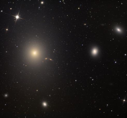 larger than the Milky Way Dwarf elliptical galaxies