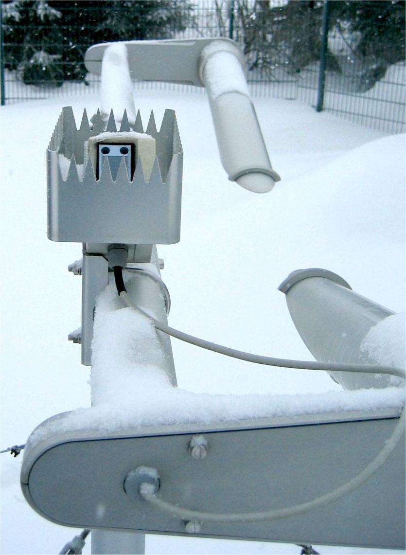 Figure 3. The Vaisala FD12P Present Weather Sensor at Wasserkuppe. Reference The reference at Wasserkuppe contains data from various sources.