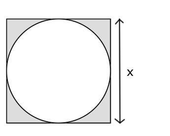 27) Work out the area of the following shape. Round to a whole number.