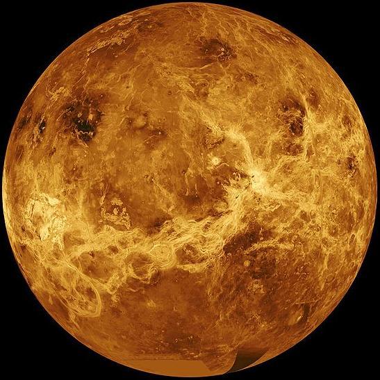 Venus Axis spin opposite to other planets (why?) Is core liquid or solid?
