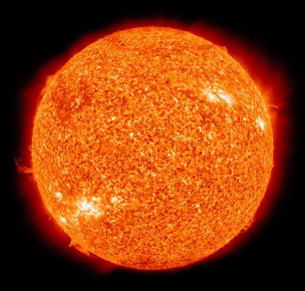 Our Sun: A Massive Hydrogen Bomb held together by gravity Solar core is site of nuclear fusion.