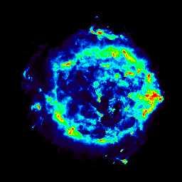 Cassiopeia A A supernova which exploded about 250 years ago.