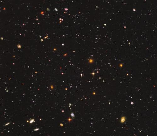 For ten consecutive days, the Hubble Space Telescope focused on a small patch of sky near the Big Dipper, revealing hundreds of galaxies never seen before. based microwave radio telescopes.