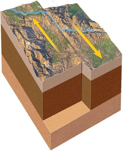 What are the three types of plate boundaries?