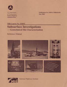 Enhanced In-Situ Testing For Geotechnical Site Characterization Table of Contents (CD Version) In-Situ Testing Course Notes on Geotechnical Site Characterization (printable version) In-Situ
