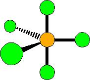 bond angle 5 atoms attached 1 lone