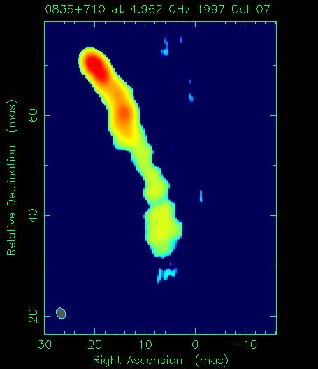 VLBI Using Satellite (λ = 6cm) Quasar: VLBI ground
