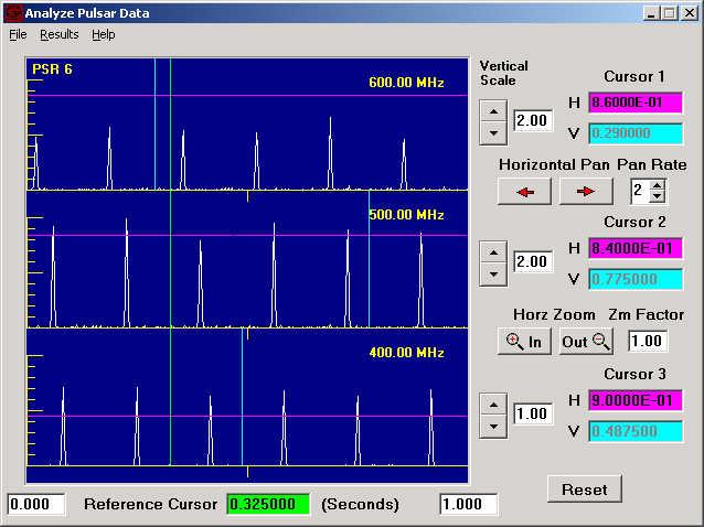 Radio Pulsar Analysis Tool Signals recorded by the radio receivers are saved as files with extension.plr.