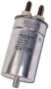 Aluminum Can Power Film Capacitors C44P/C20A Series, 330 1,000 VAC, 700 2,300 VDC, for PFC and AC Filter Overview The C44P/C20A Series are a polypropylene metallized film with cylindrical aluminium