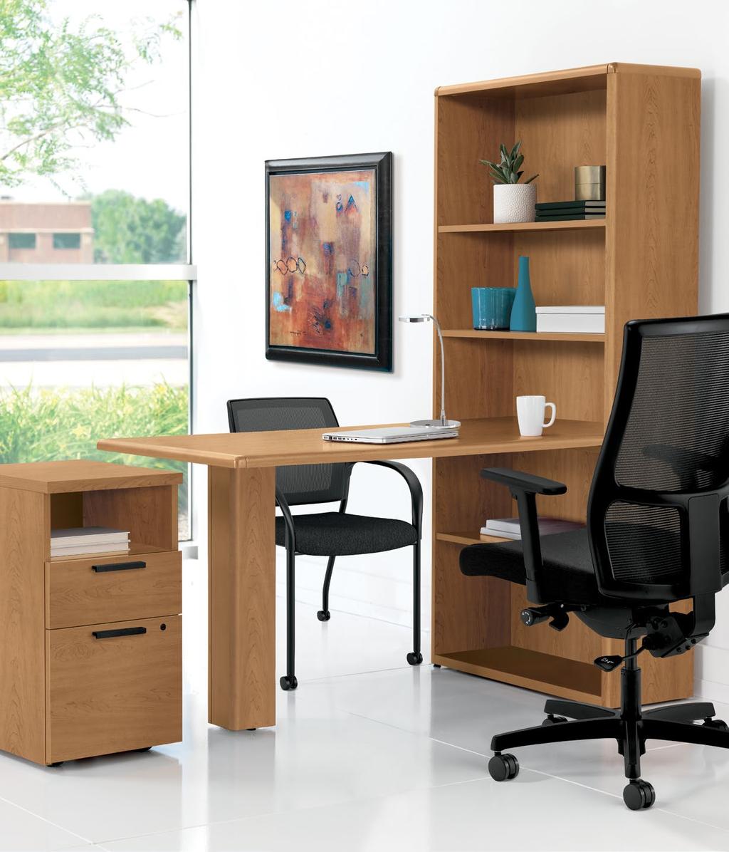 Small Footprint Workstation shown with