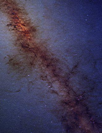 Galaxy Nucleus In direction of Sagittarius.